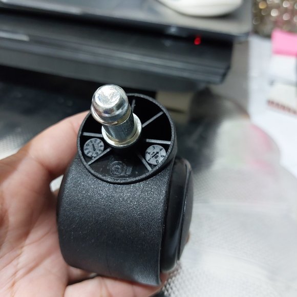 Office Chair Wheels Caster Wheels Silent Wear Resistant Rotating Heavy Duty - Picture 2 of 5